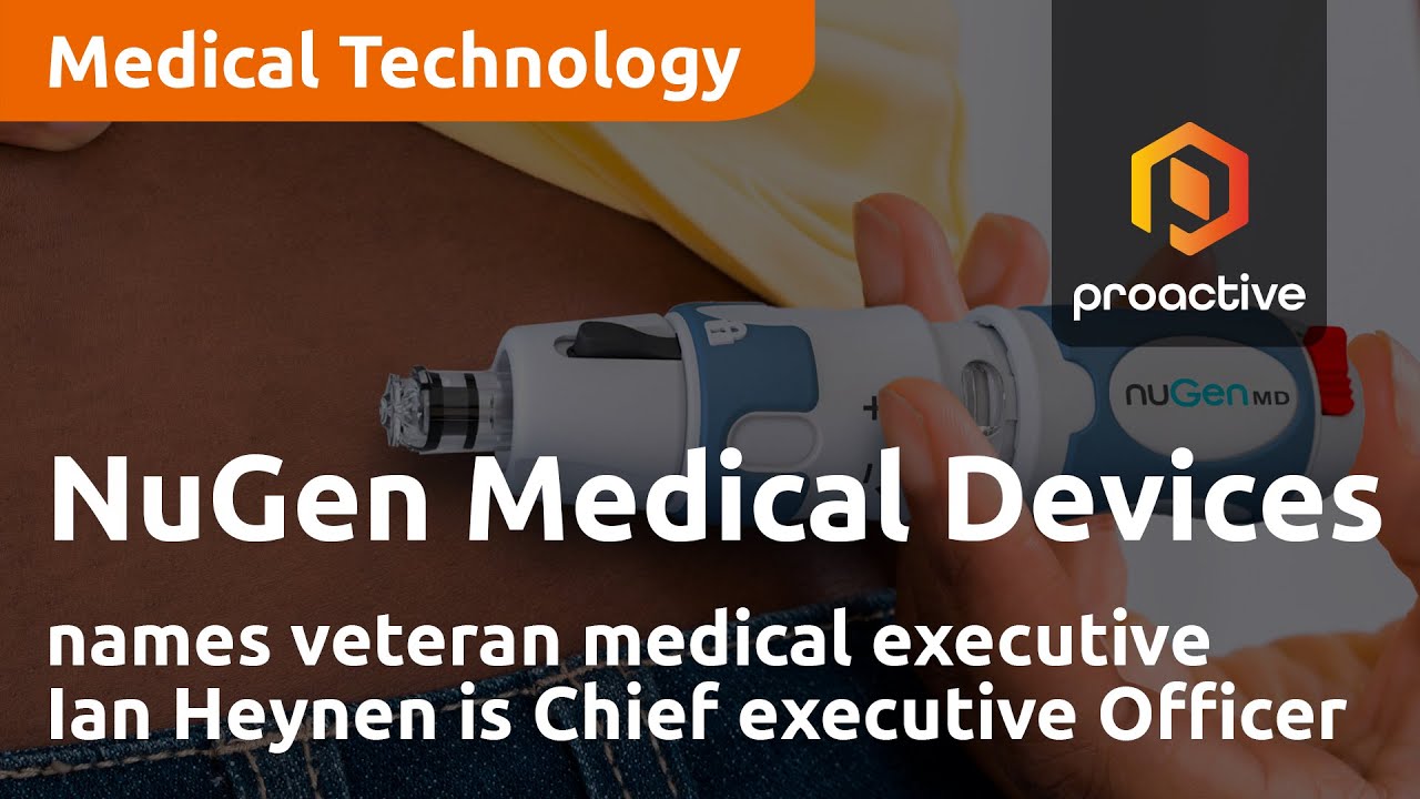 NuGen Medical Devices names veteran medical executive Ian Heynen as Chief Executive Officer