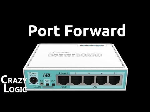 #73 - MikroTik hEX RouterOS port forward