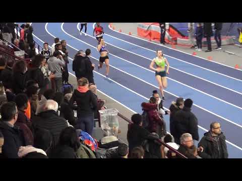 24''99: MALBEAU Eva(200m SEF - FIN.4) Champ. Rég. en salle ES/SE -  Eaubonne, 19 jan 2019
