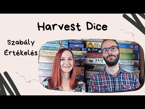 Etess disznót kockákkal! Harvest Dice társasjáték játékbemutató és szabályismertető - Társasozz Okosan!