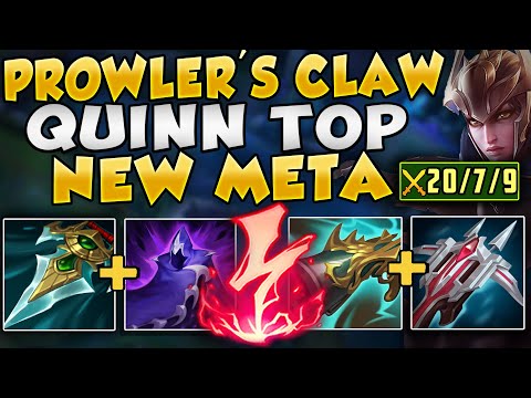 PROWLER'S CLAW FULL LETHALITY MAKES QUINN TOP A CARRYING MONSTER (PENTAKILL) - League of Legends