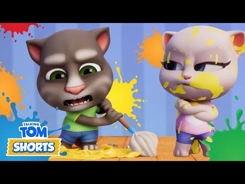 🧹 Squeaky Clean Fun! 🥳 - Talking Tom Shorts (S2 Episode 29)