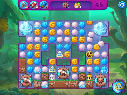 Fishdom Very Hard level 6615 no boosters フィッシュダム ベリーハード [Friend's]