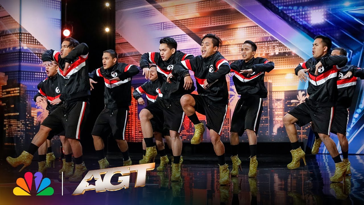 Junior New System: Filipino Dance Group Slays In Six Inch Heels | AGT