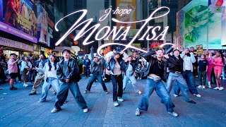 Download lagu [KPOP IN PUBLIC NYC TIMES SQUARE] j-hope(제이홉) 'MONA LISA' DANCE COVER By OFFBRND mp3