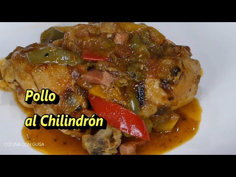 POLLO AL CHILINDRON Casero, Cómo hacerlo fácil y rápido