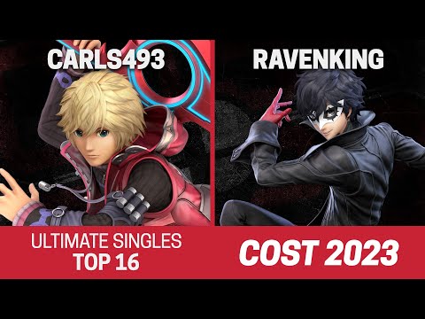 COST 2023 Singles Top 16 - Carls493 (Shulk) vs Ravenking (Joker) - SSBU Tournament