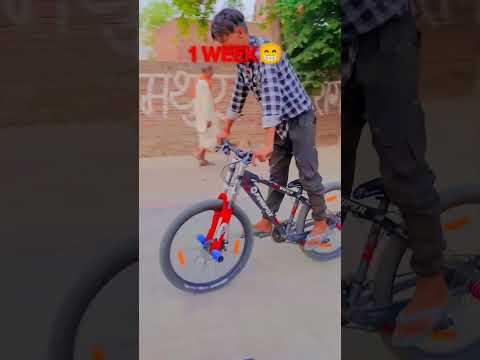 New cycle 🥰 ofter 1monts ago😱 #cycle #cycling #viral #cyclestunt #viralshorts #shorts #mtb #bmx