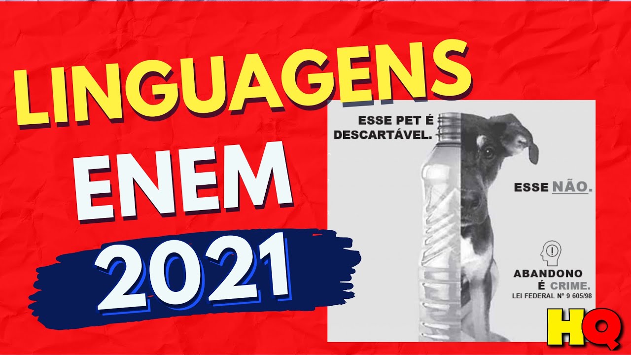 ENEM 2021 - Esse PET é descartável, esse não