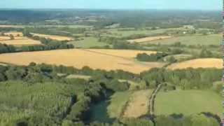 Balloon trip over West Sussex