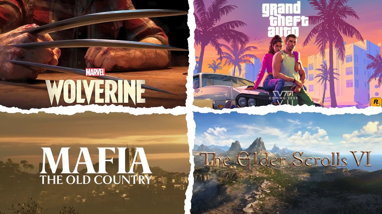 TOP 10 Upcoming Games Releasing In 2024, 2025 And BEYOND!! (GTA VI, Mafia 4, Wolverine & MORE!)