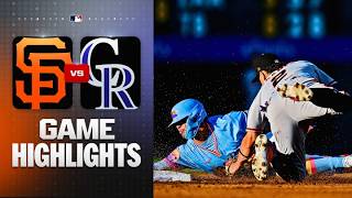 Giants vs. Rockies Game Highlights (5/29/26) | MLB Highlights
