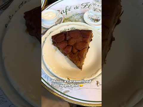 Minha SOBREMESA preferida em um RESTAURANTE FRANCÊS!