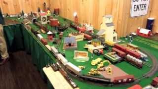 preview picture of video 'American Flyer Layout - Blissfield, MI'