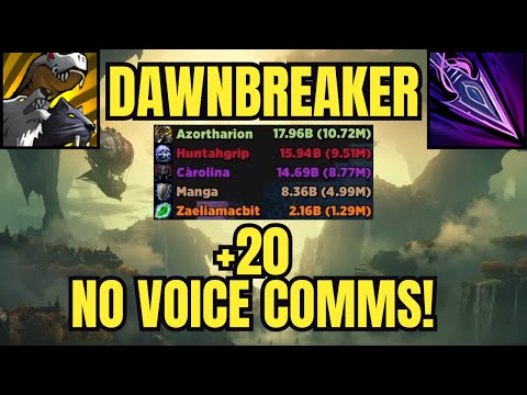+20 Dawnbreaker Mythic+ | Beast Mastery Hunter | Commentary | 10.7M DPS