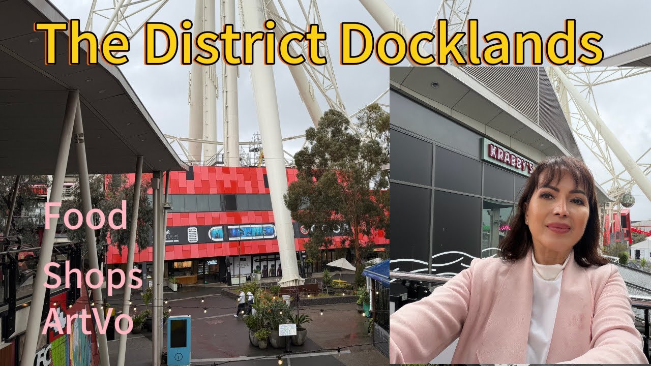 The District Docklands: Spring or Winter? A quiet place / Food Shops / ArtVo / Nov. 2025
