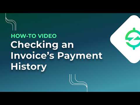 Check Payment History Demo