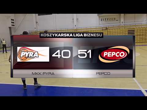 MKK Pyra vs PEPCO - XIV kolejka - I Liga Poznań - Koszykarska Liga Biznesu