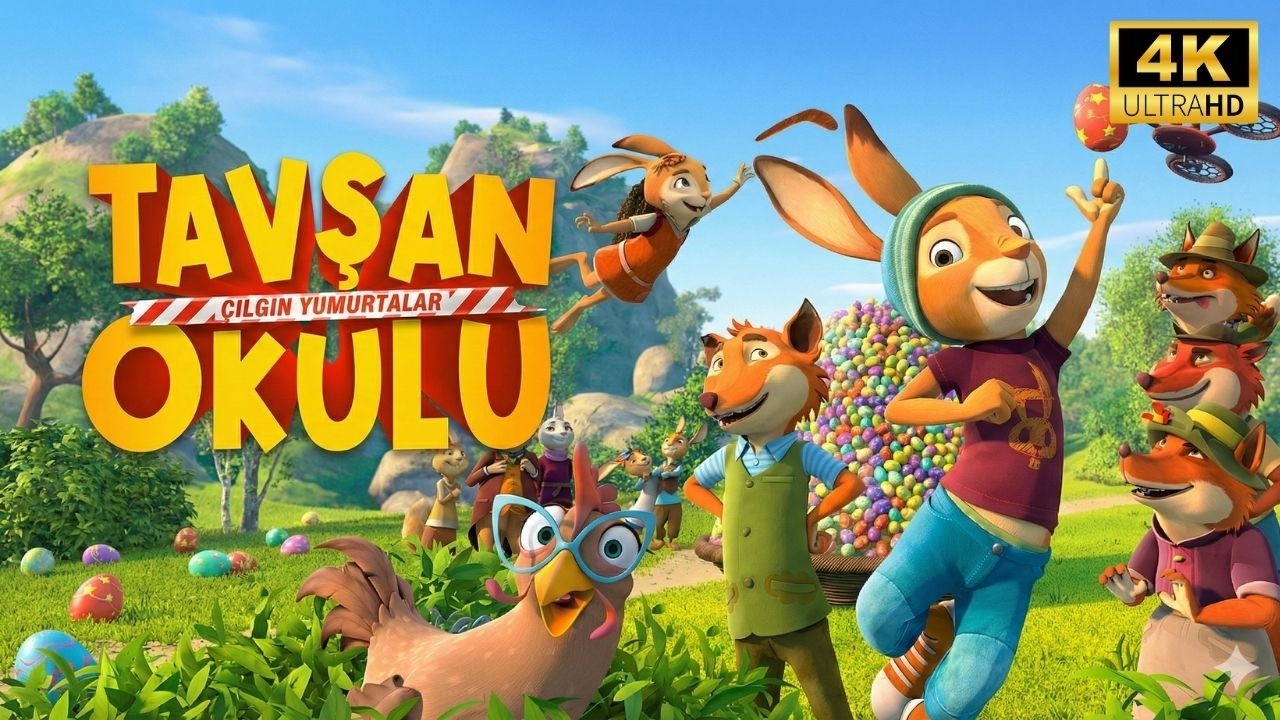 Tavşan Okulu: Çılgın Yumurtalar | Türkçe Dublajlı Animasyon Filmleri | Sine Keyif