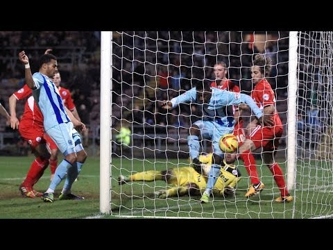 Highlights - Coventry City 2 2 Crawley Town
