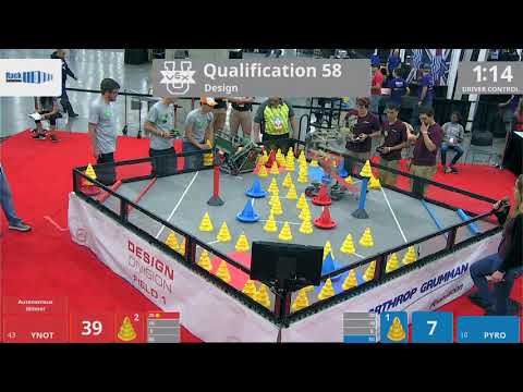 2018 VEXU Design Q58 - YNOT vs PYRO - 56 to 77