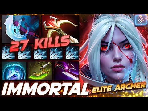 Drow Ranger Elite Archer - Dota 2 Pro Gameplay [Watch & Learn]