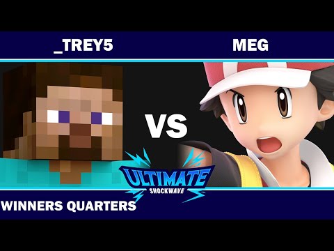 USW 123 - DRiP | _trey5 (Steve) VS Meg (PT) - Winners Quarters - SSBU Ultimate