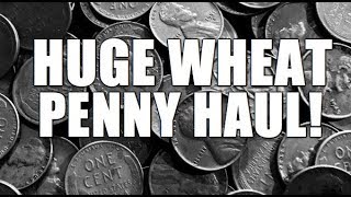 HUGE WHEAT PENNY HAUL! Travel Back In Time To The 60&#39;s &amp; 70&#39;s For A Coin Roll Hunt!
