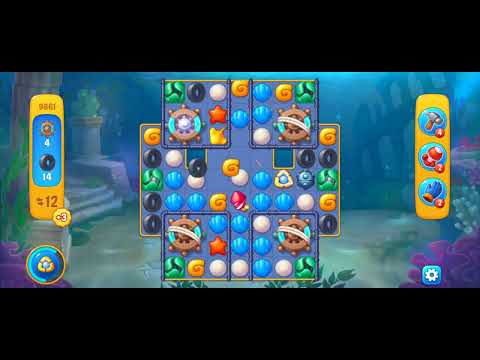 Fishdom Easy Level 9861 (with ingame boosters) @choraelmin