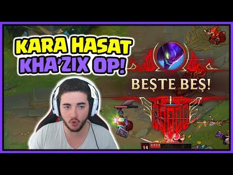 ÇEKİRGE ÇOK VURUYOR PENTA ATTIK! | KARA HASATLI ORMAN KHA'ZİX | Zegabon