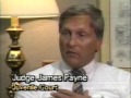 August 1991 - Indianapolis Juvenile Court Judge James Payne '68 Fights for Funding