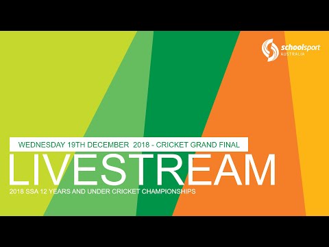 2018 SSA 12&U Cricket Championships: Boys Grand Final