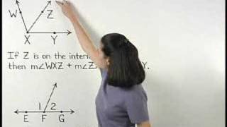 Angle Addition Postulate - MathHelp.com - Geometry Help