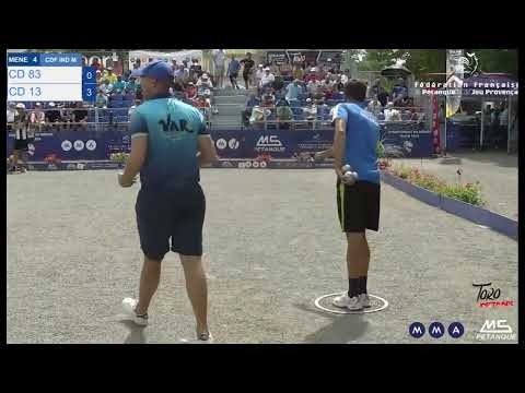 Petanque 2024, Dylan Rocher vs COGNARD MARC