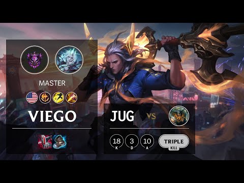 Viego Jungle vs Olaf - NA Master Patch 11.9