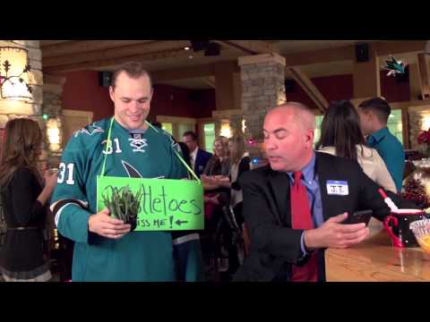 Kiss the Goalie This is a Sharks Holiday Party (2013 Sharks Holiday Video)