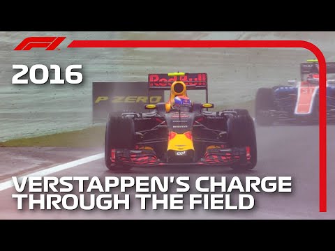 Max Verstappen's Mesmerising Drive In The Wet | 2016 Brazilian Grand Prix