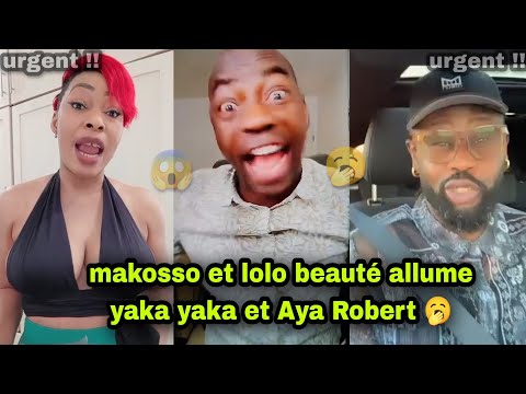 😱Great Clash Between Makosso, Lolo Beauty, Yaka yaka And Aya Robert 🥱😱 (by Richko Bob)