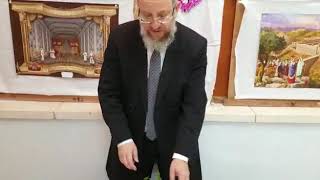 איך אוגדים את הלולב הדס והערבה? הרב ירון אשכנזי