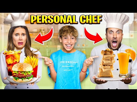 We Became our Son's PERSONAL CHEF for a Day! ????