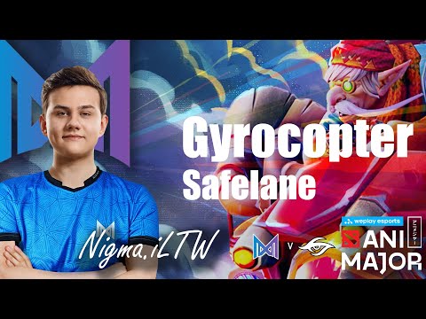 NIGMA vs SECRET | GYROCOPTER IS SO BROKEN | KYIV ANIMAJOR 2021 | DPC PLAYER'S PERSPECTIVE