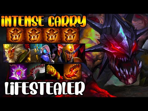 INTENSE CARRY LIFESTEALER - FULL TEAM FIGHT - DOTA 2 GAMEPLAY