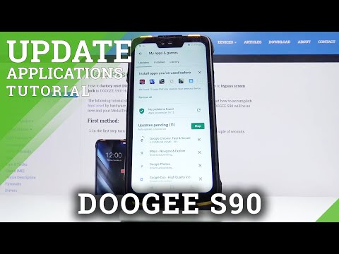 How to Update Applications on Doogee S90 – Software Updates