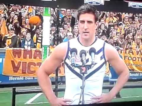 AFL Grand Final 2013 | Matthew Pavilich & Brian Lake Speeches
