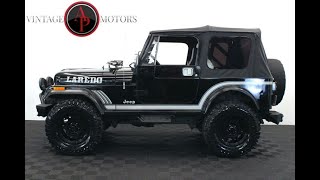 Video Thumbnail for 1985 Jeep CJ