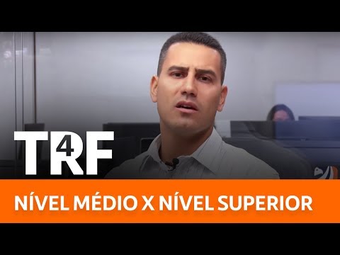 Edital TRF 4 2019 - Nível médio x  Nível Superior - Diferença do Perfil de Cobrança