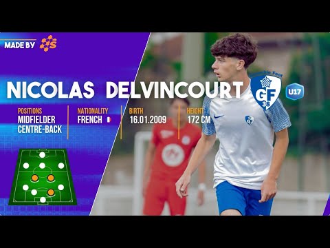 Nicolas Delvincourt - 2009 - GF38 U17 National