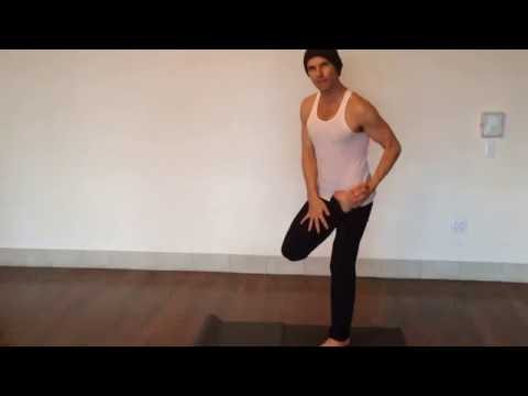 Yoga Tutorial:  Bound Head Balance with Lotus Pose