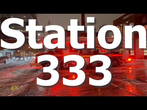 Toronto: Tower 1 and 333 responding lights & sirens to unknown call...