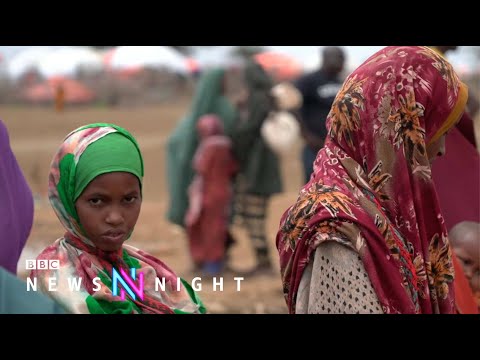 英國對外援助預算在英國使用 - BBC新聞之夜 (UK foreign aid budget being spent in Britain - BBC Newsnight)